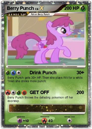 Pokemon Berry Punch