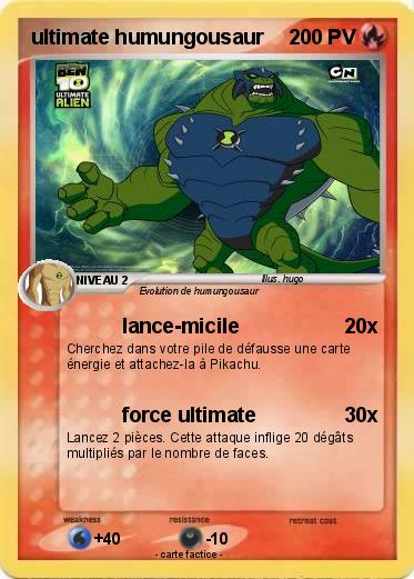 Pokemon ultimate humungousaur