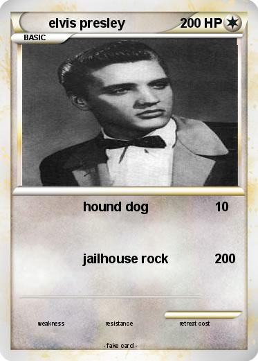 Pokemon elvis presley
