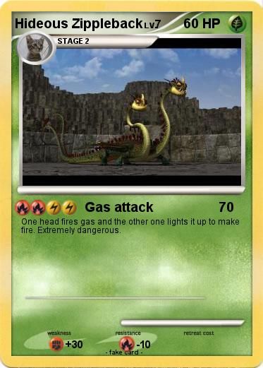 Pokemon Hideous Zippleback