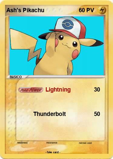 Pokemon Ash’s Pikachu