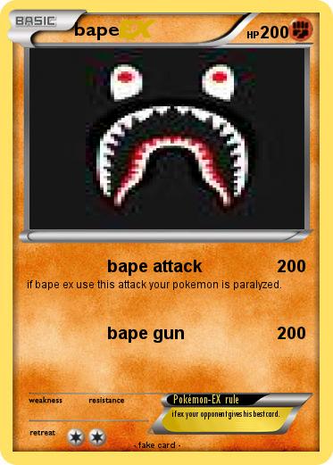 Pokemon bape