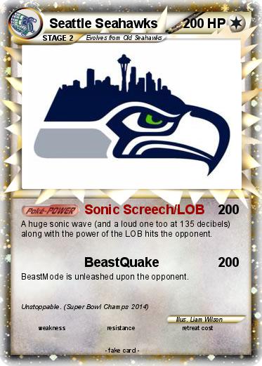 Pokemon Seattle Seahawks