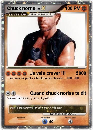 Pokemon Chuck norris