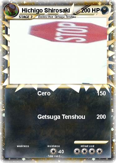 Pokemon Hichigo Shirosaki