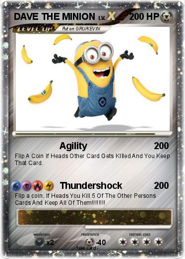 Pokemon DAVE THE MINION
