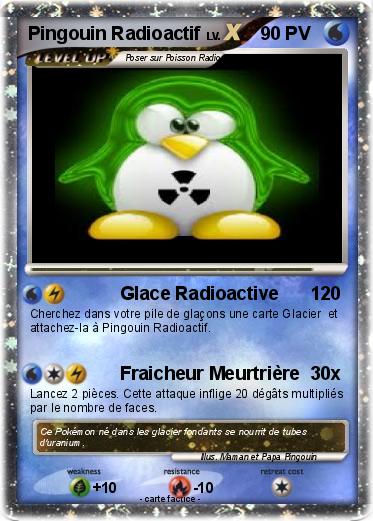 Pokemon Pingouin Radioactif