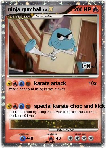 Pokemon ninja gumball