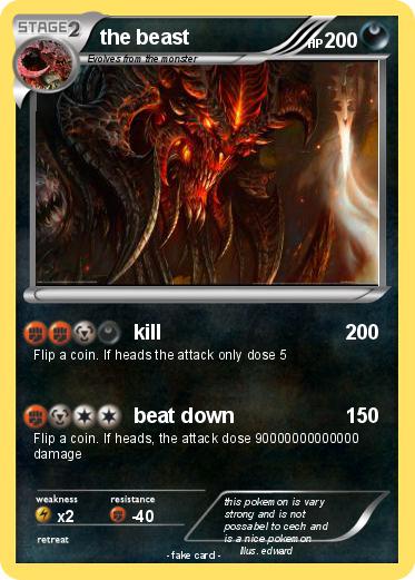 Pokemon the beast
