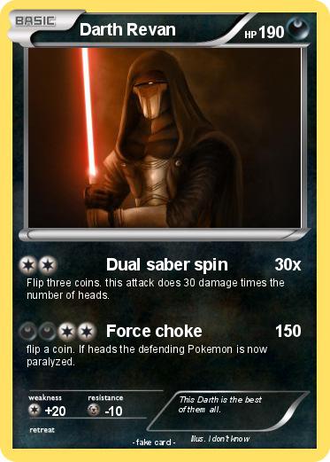 Pokemon Darth Revan