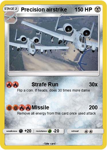 Pokemon Precision airstrike