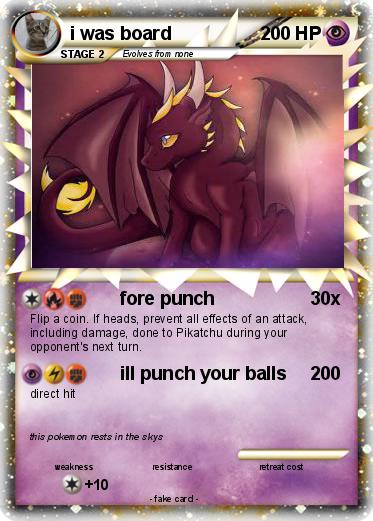 Pokemon i was board