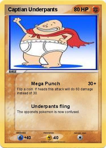 Pokemon Captian Underpants