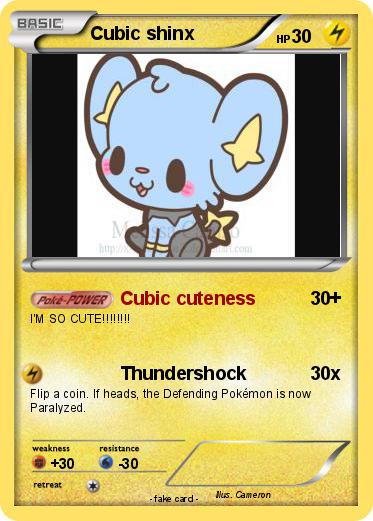 Pokemon Cubic shinx