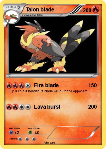 Pokemon Talon blade