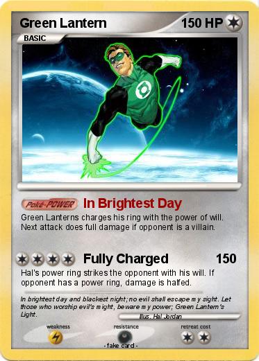 Pokemon Green Lantern