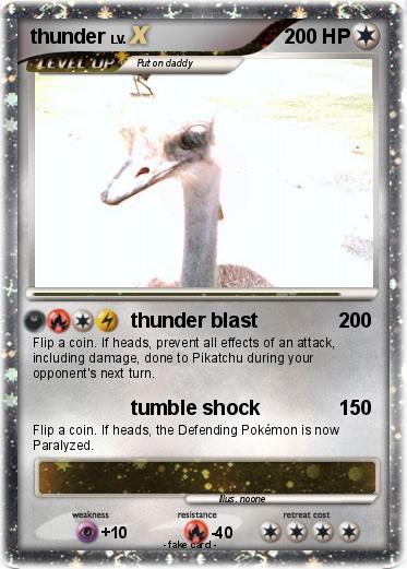 Pokemon thunder