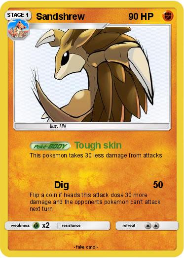 Pokemon Sandshrew