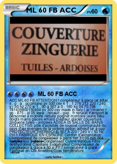 Pokemon ML 60 FB ACC