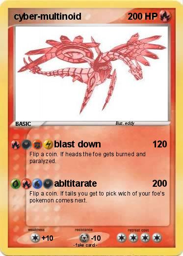 Pokemon cyber-multinoid