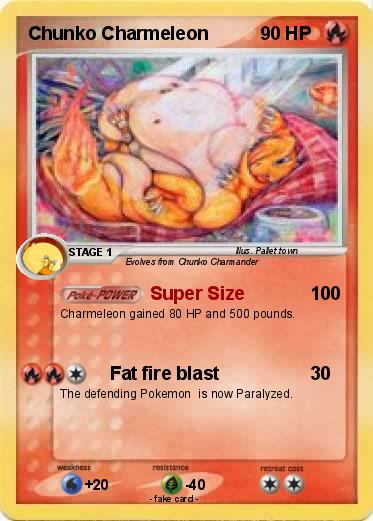 Pokemon Chunko Charmeleon