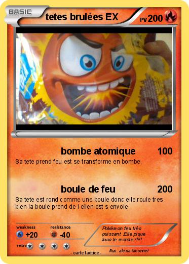 Pokemon tetes brulées EX