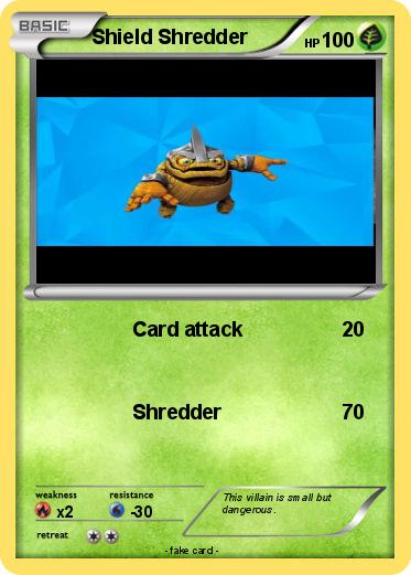 Pokemon Shield Shredder