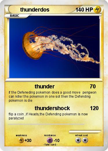 Pokemon thunderdos