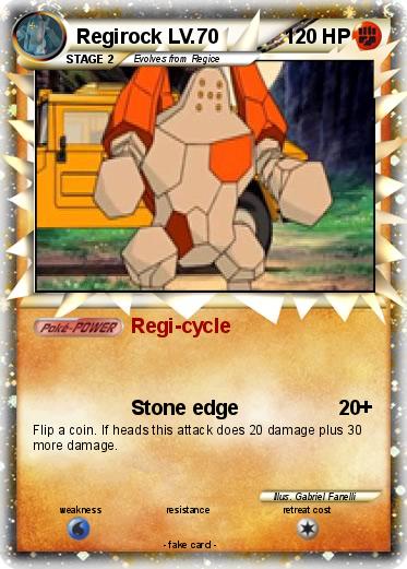 Pokemon Regirock LV.70