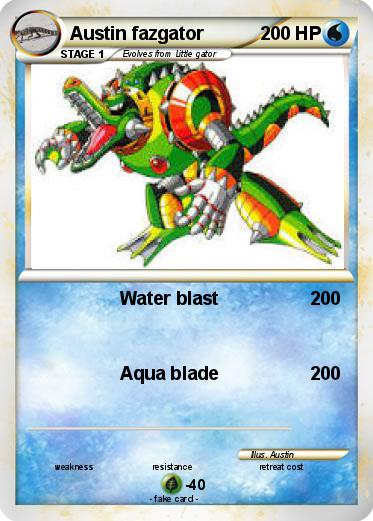 Pokemon Austin fazgator