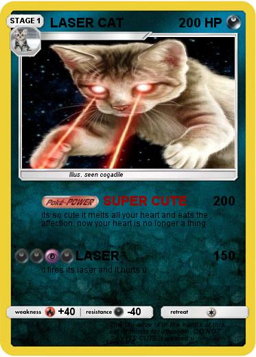 Pokemon LASER CAT