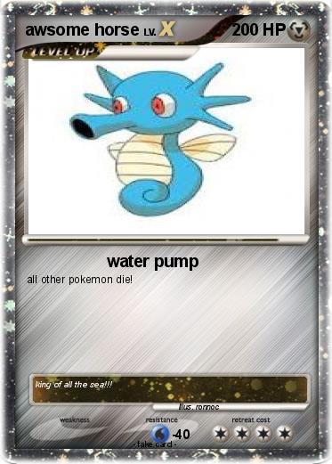 Pokemon awsome horse