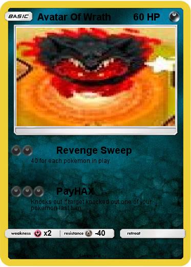 Pokemon Avatar Of Wrath