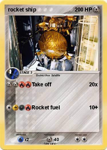 Pokemon rocket ship