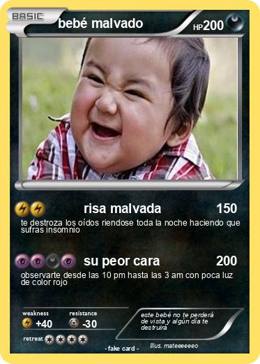 Pokemon bebé malvado