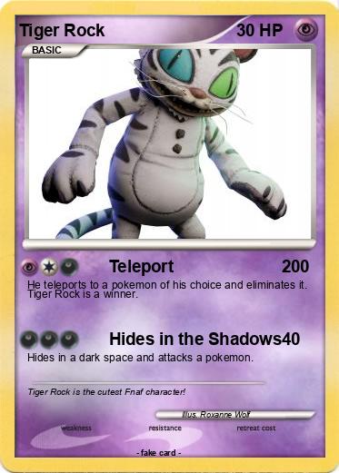 Pokemon Tiger Rock