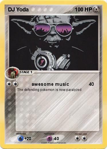 Pokemon DJ Yoda