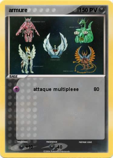Pokemon armure