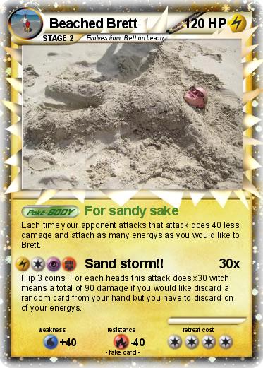Pokemon Beached Brett