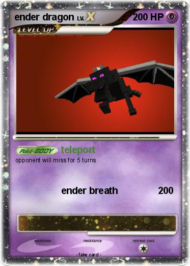 Pokemon ender dragon