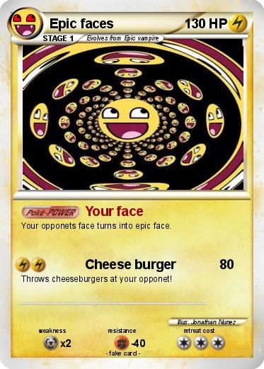 Pokemon Epic faces