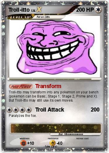 Pokemon Troll-itto