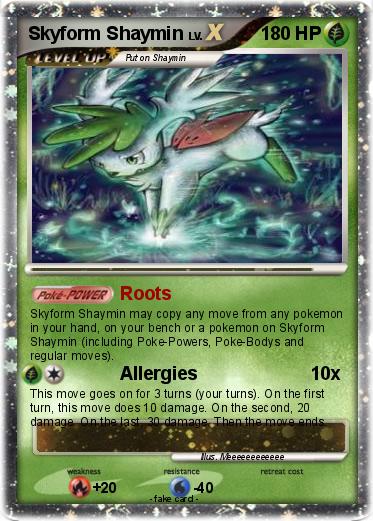 Pokemon Skyform Shaymin
