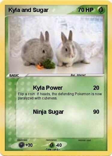 Pokemon Kyla and Sugar
