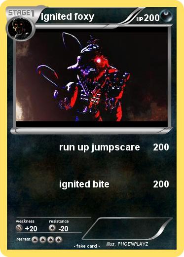 Pokemon ignited foxy