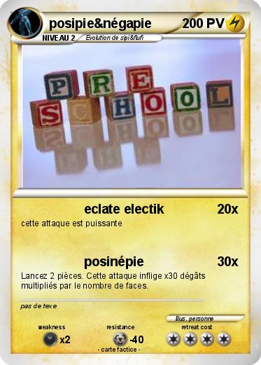 Pokemon posipie&négapie