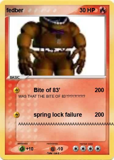 Pokemon fedber