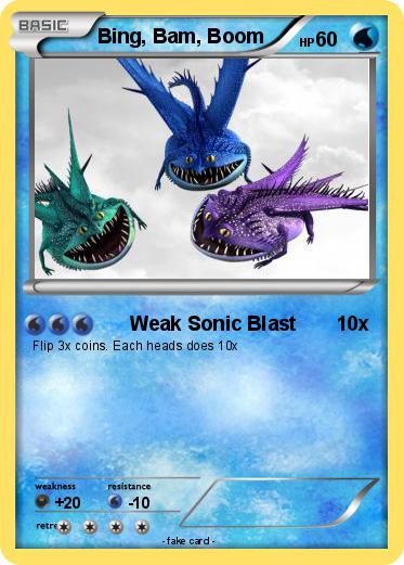 Pokemon Bing, Bam, Boom
