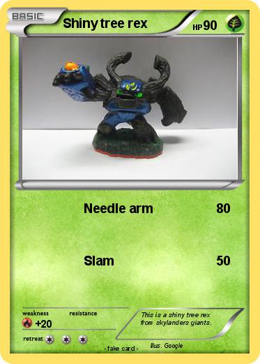 Pokemon Shiny tree rex