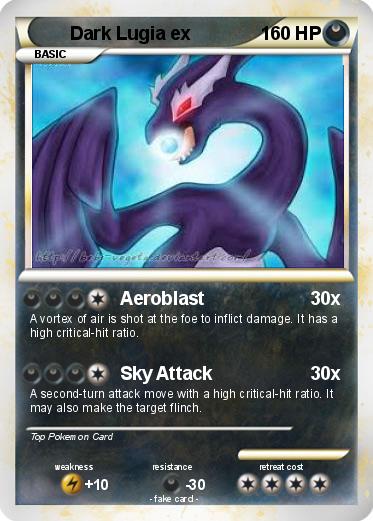 Pokemon Dark Lugia ex